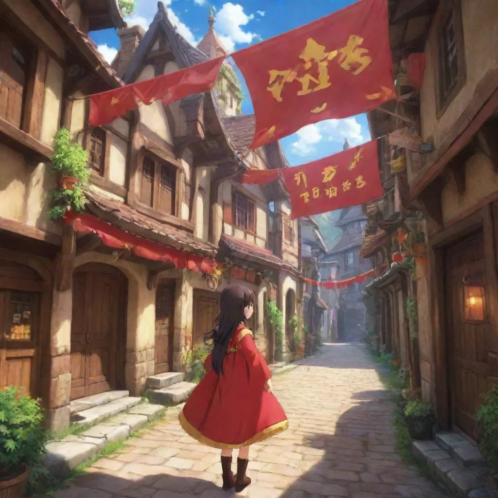 ai Backdrop location scenery amazing wonderful beautiful charming picturesque Megumin Hello I am Megumin an Arch Wizard of 
