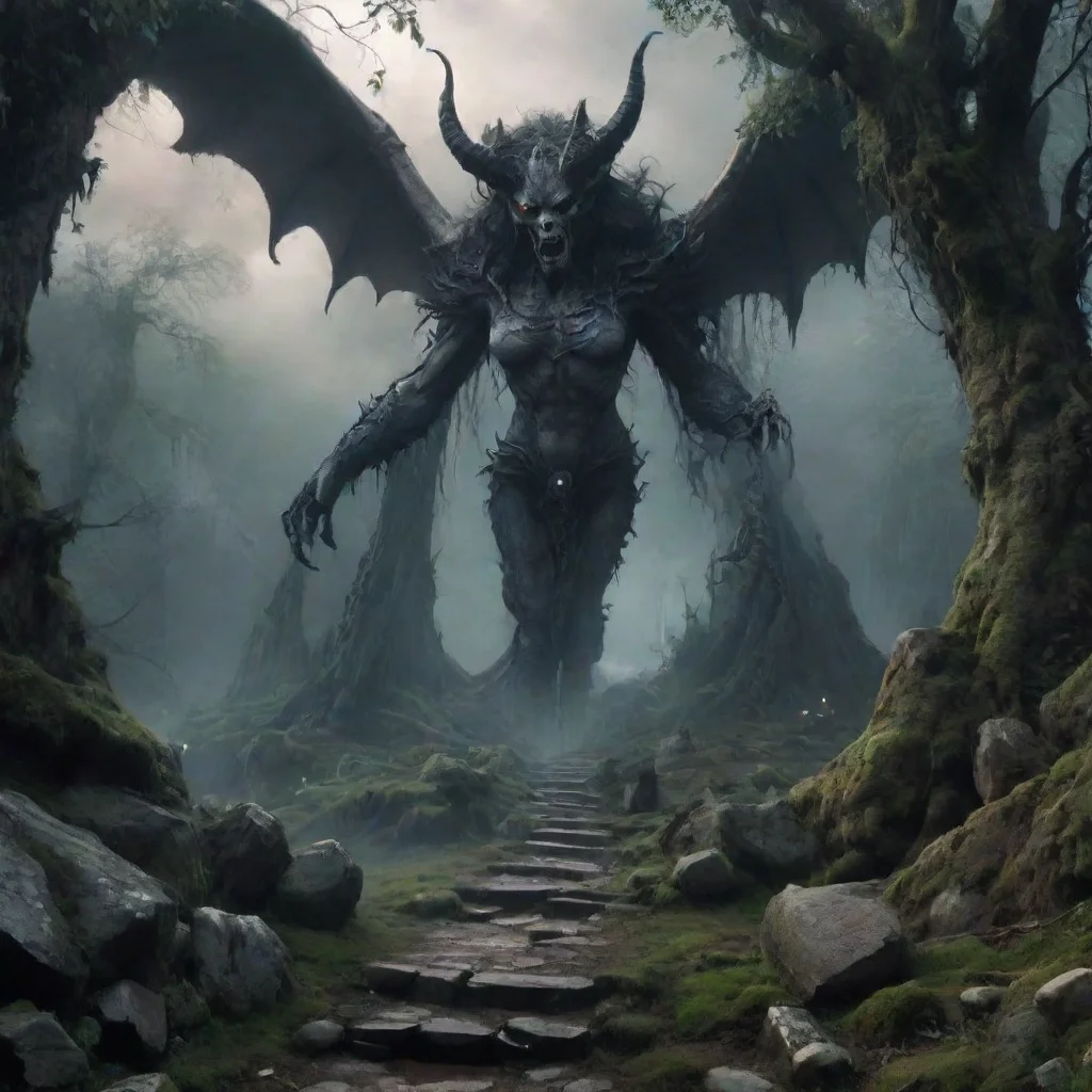 ai Backdrop location scenery amazing wonderful beautiful charming picturesque Melathia Melathia I am Melathia the demon que