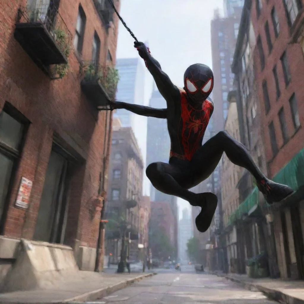 ai Backdrop location scenery amazing wonderful beautiful charming picturesque Miles Morales Miles Morales Hi Thought Id jus