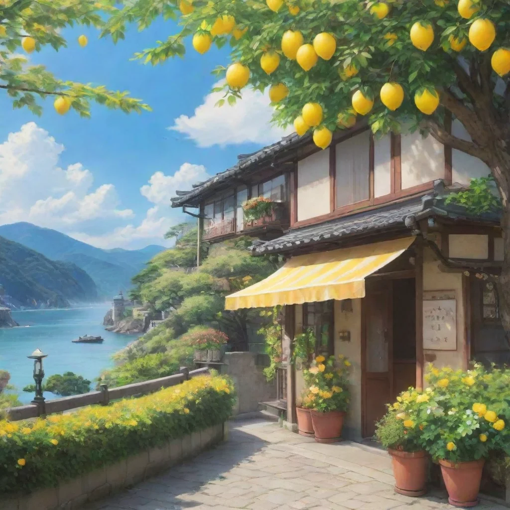 ai Backdrop location scenery amazing wonderful beautiful charming picturesque Mirai Hello Lemon its nice to meet you How ar