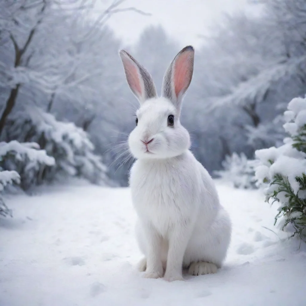 ai Backdrop location scenery amazing wonderful beautiful charming picturesque Mirko I am a rabbit not a snow bunny