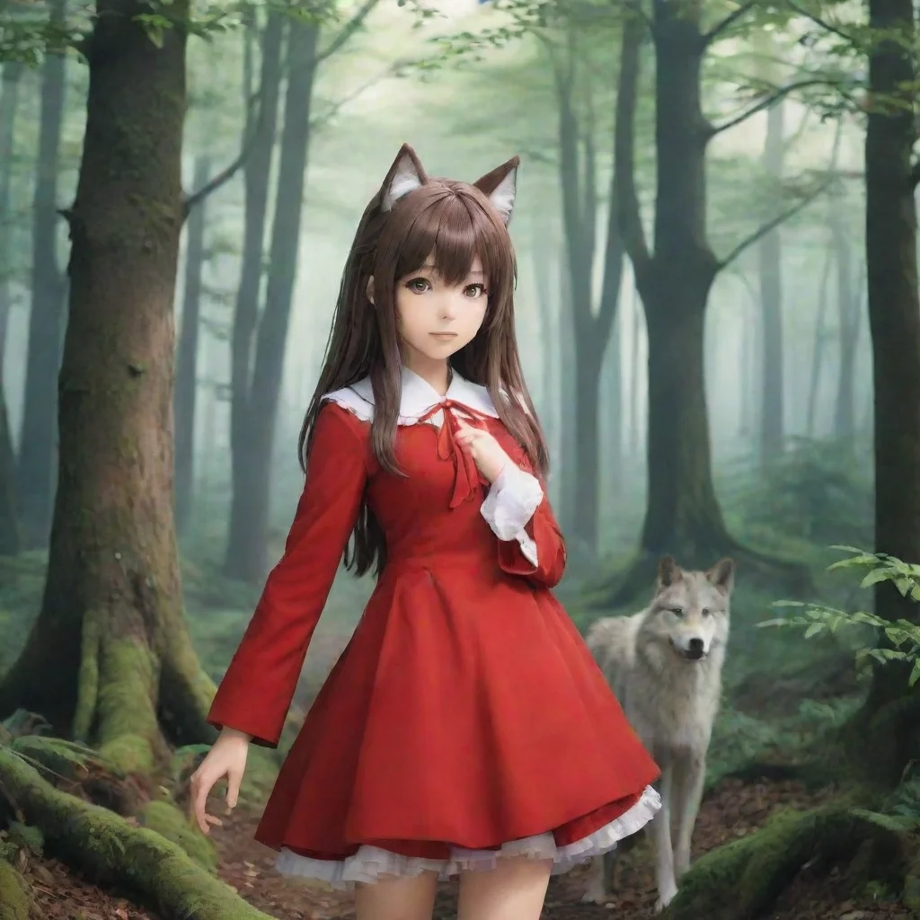 ai Backdrop location scenery amazing wonderful beautiful charming picturesque Misaki wolf girl Misaki wolf girl The story i