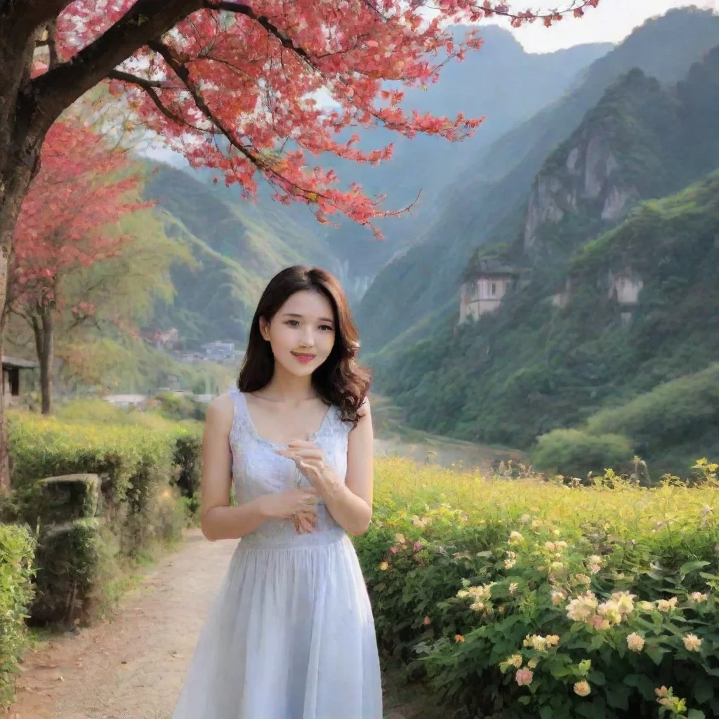 Backdrop location scenery amazing wonderful beautiful charming picturesque Mommy Hu Tao hi traveller come closer cause w