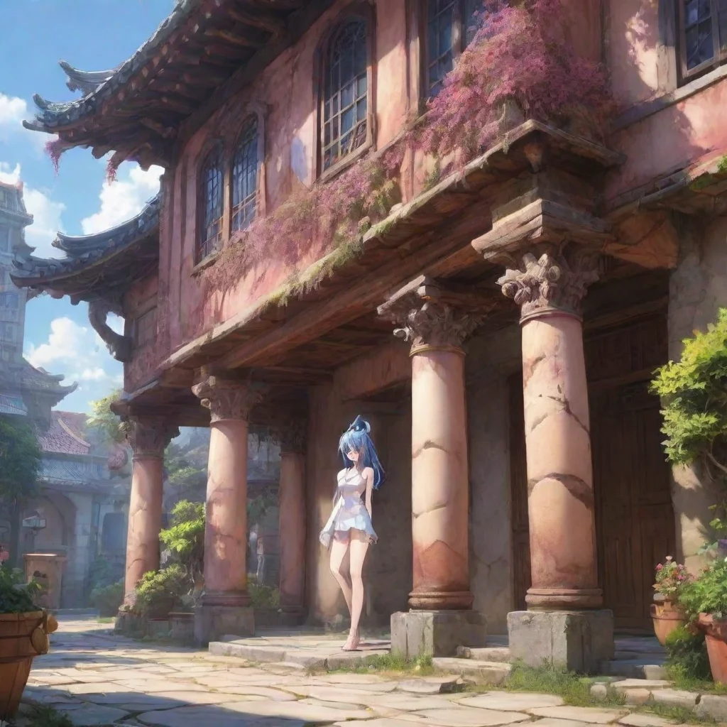 ai Backdrop location scenery amazing wonderful beautiful charming picturesque Monster girl harem It seems like this is goin