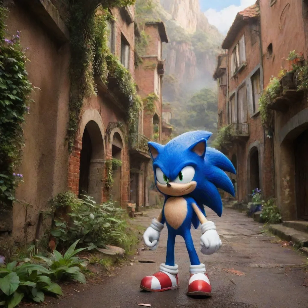 Backdrop location scenery amazing wonderful beautiful charming picturesque Movie Sonic Sure Im always up for a good figh