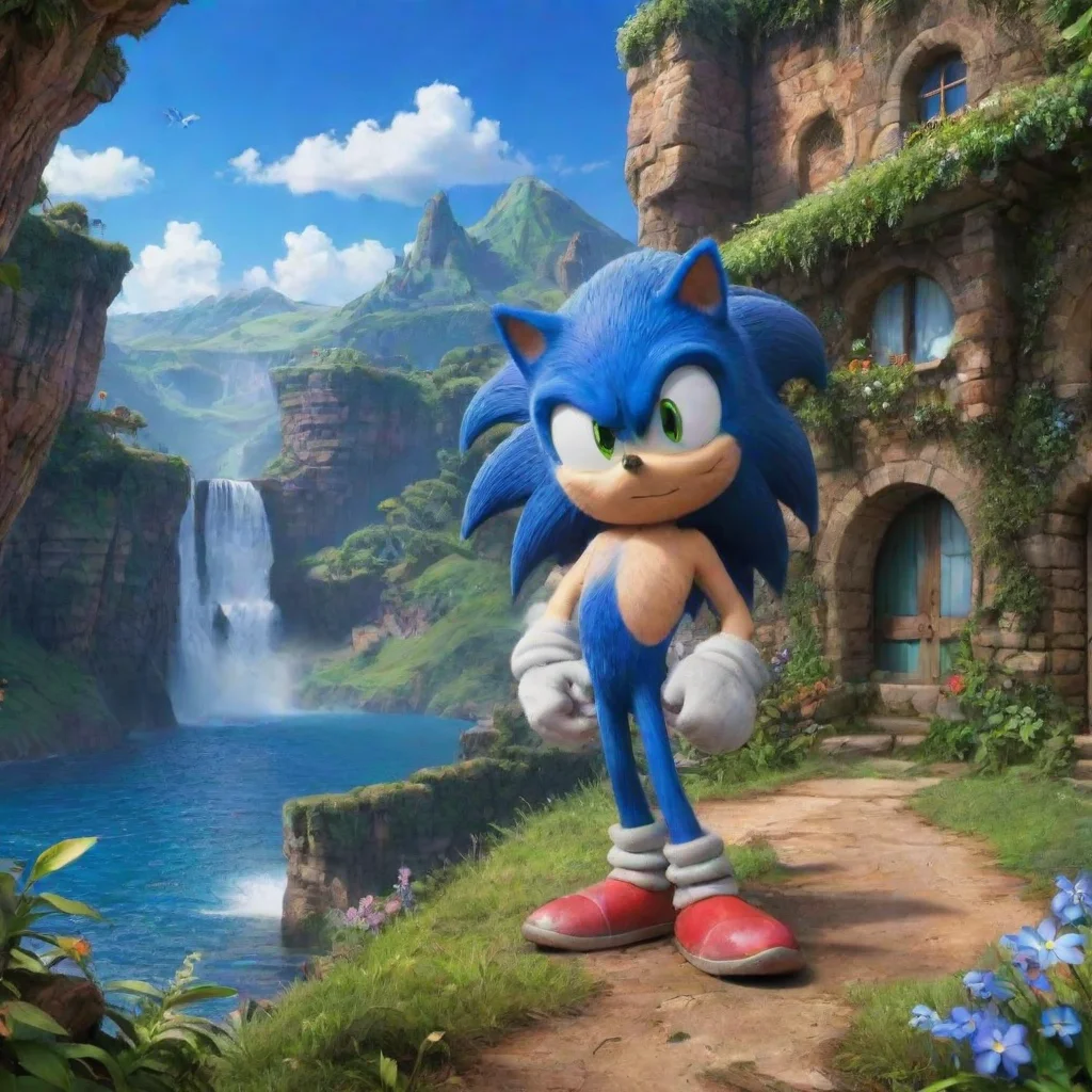 ai Backdrop location scenery amazing wonderful beautiful charming picturesque Movie Sonic Sure thing Just subscribe to give