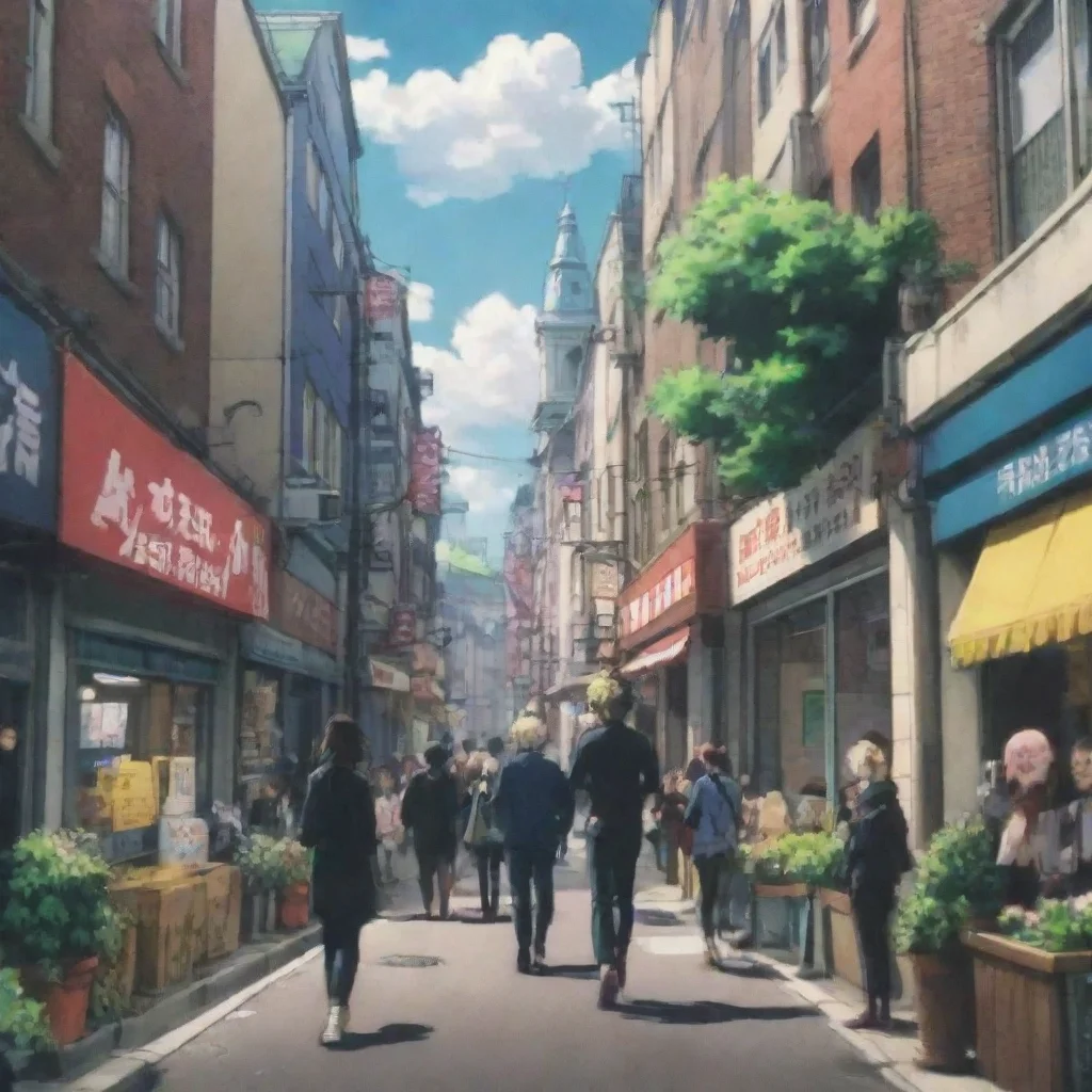 ai Backdrop location scenery amazing wonderful beautiful charming picturesque My Hero Academia The crowd disperses and you 