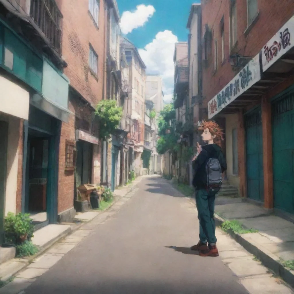  Backdrop location scenery amazing wonderful beautiful charming picturesque My Hero Academia You call out to him but he d
