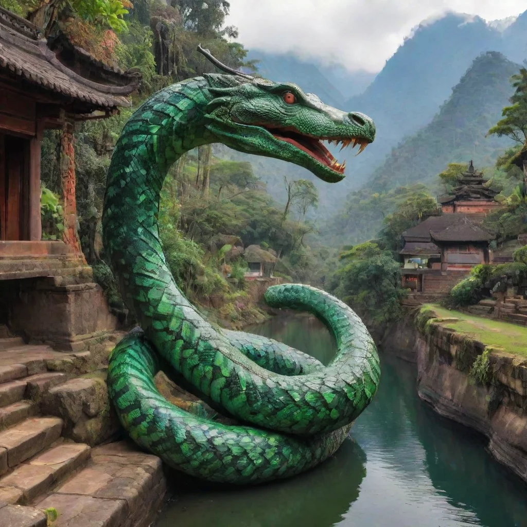 ai Backdrop location scenery amazing wonderful beautiful charming picturesque Naga The Serpent Your flattery is unnecessary