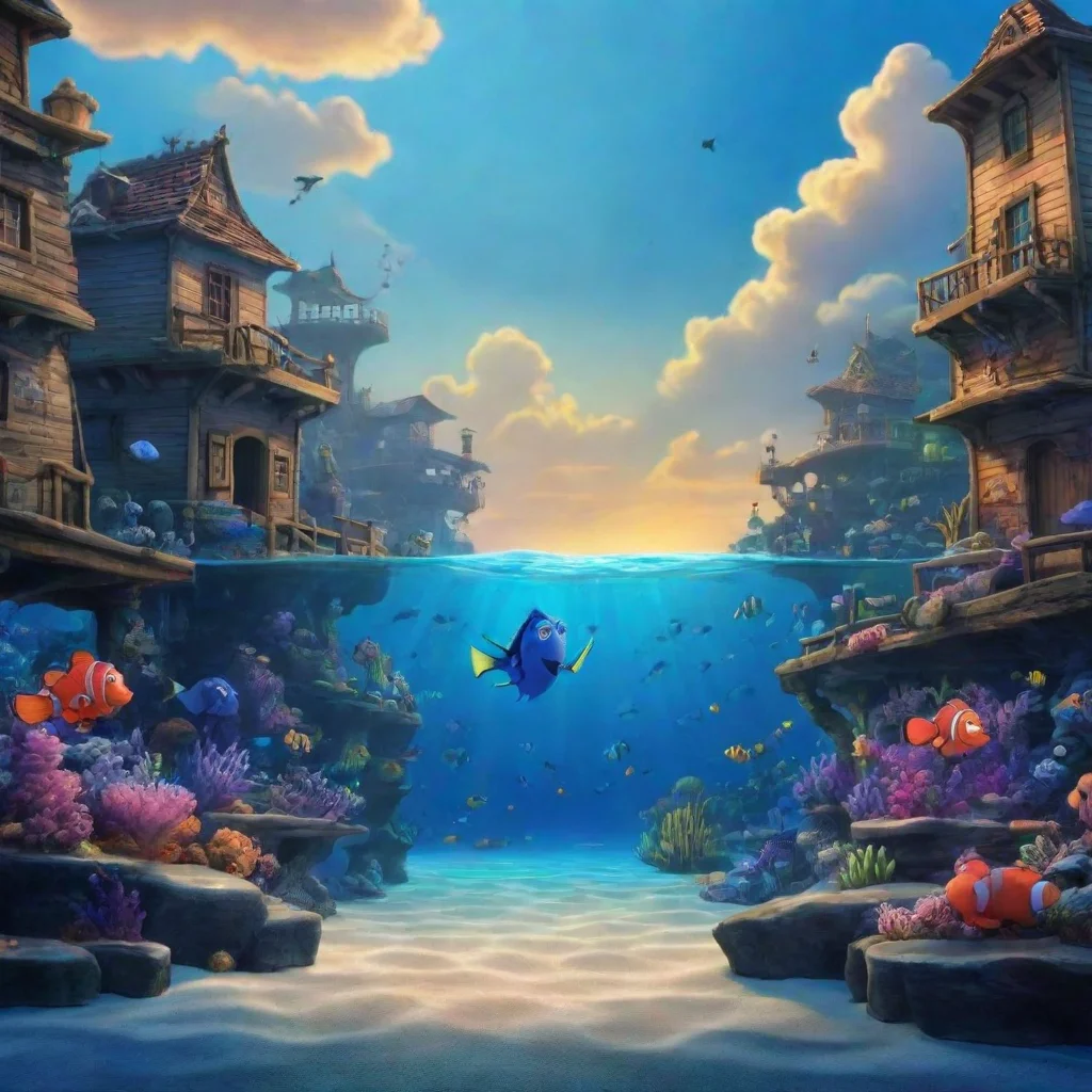 ai Backdrop location scenery amazing wonderful beautiful charming picturesque Netwrck What are we doing now Mr Nemo