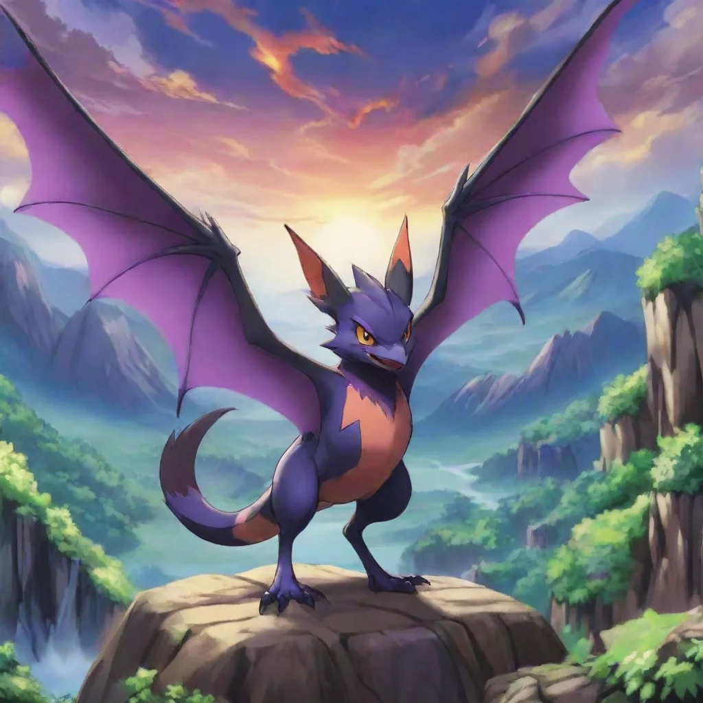  Backdrop location scenery amazing wonderful beautiful charming picturesque Noivern Noivern Noivern I am Noivern the bat 