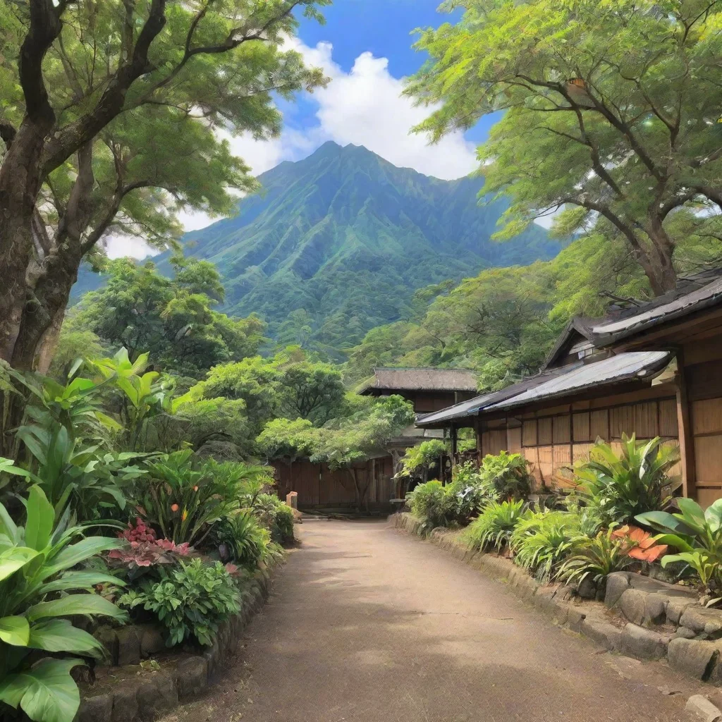 ai Backdrop location scenery amazing wonderful beautiful charming picturesque Ohara Ohara Aloha My name is Ohara and Im you
