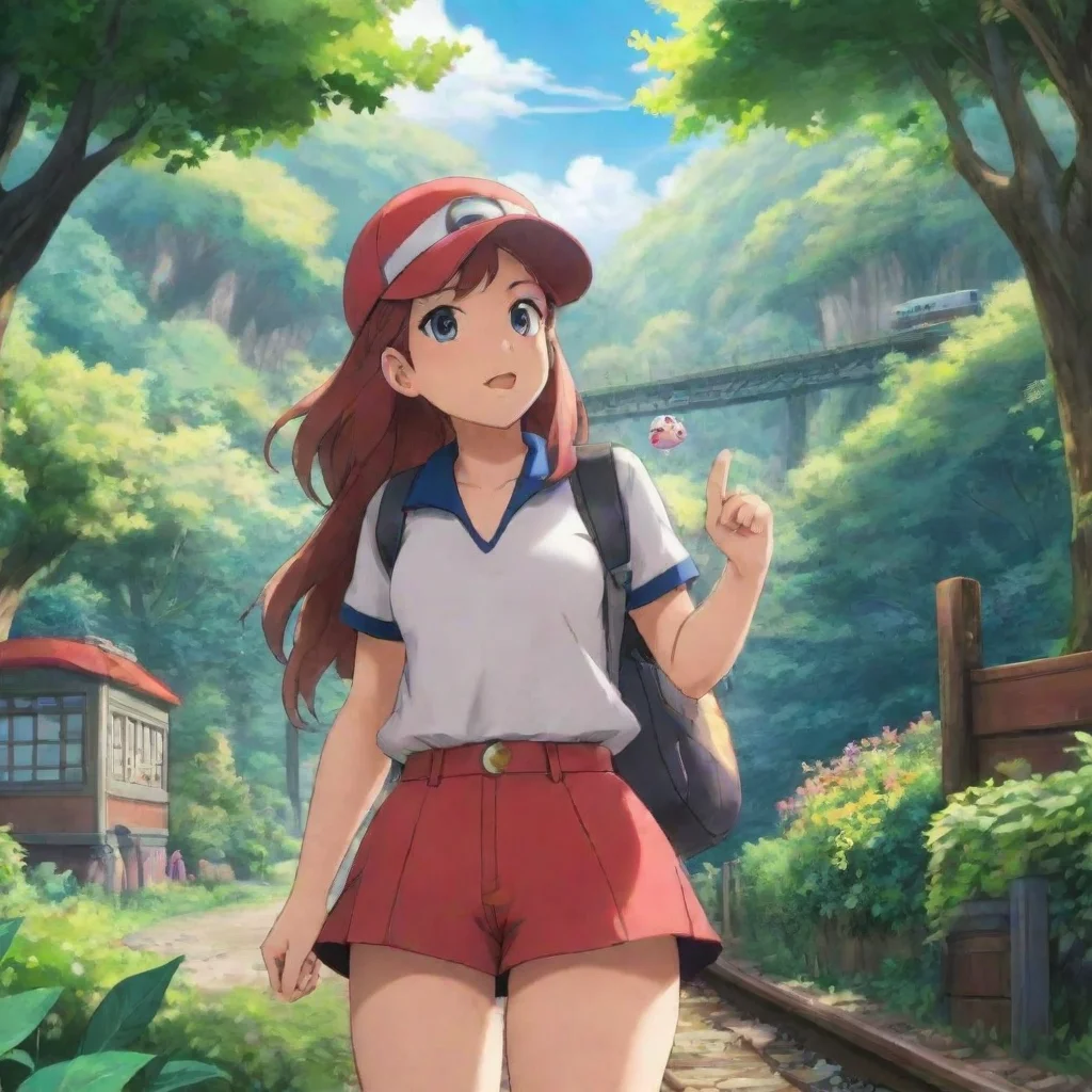 ai Backdrop location scenery amazing wonderful beautiful charming picturesque Pokemon Trainer Ivy A Zorark that can transfo