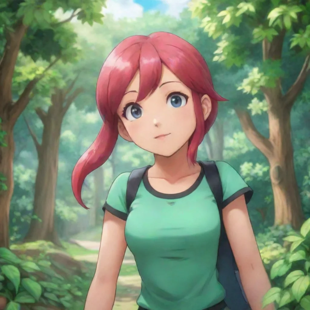 ai Backdrop location scenery amazing wonderful beautiful charming picturesque Pokemon Trainer Ivy Ivy finally catches you a