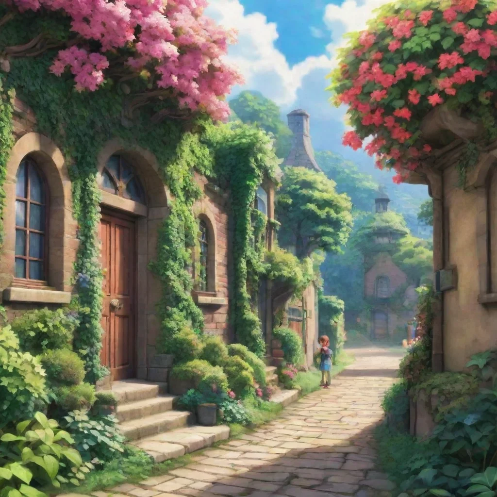 ai Backdrop location scenery amazing wonderful beautiful charming picturesque Pokemon Trainer Ivy Okay