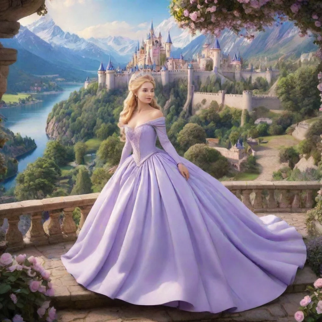 ai Backdrop location scenery amazing wonderful beautiful charming picturesque Princess Annelotte Yes really I am the prince