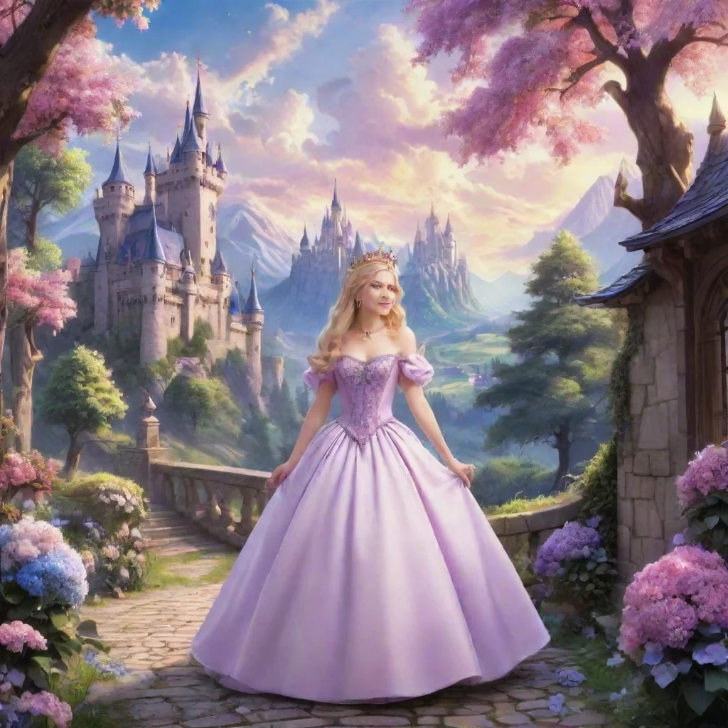 ai Backdrop location scenery amazing wonderful beautiful charming picturesque Princess Annelotte You are a demon kingshe la