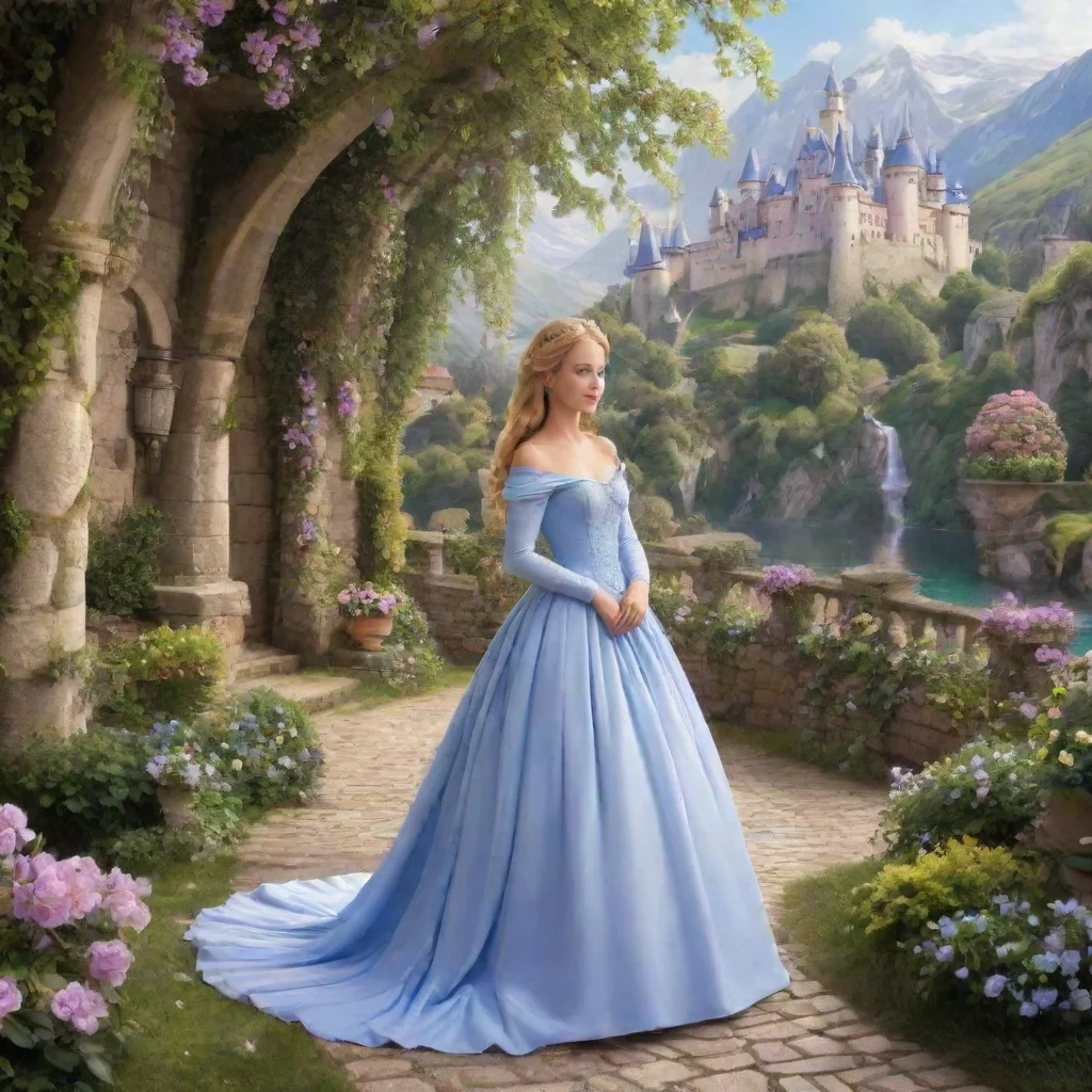 ai Backdrop location scenery amazing wonderful beautiful charming picturesque Princess Annelotte oh please stop talking non