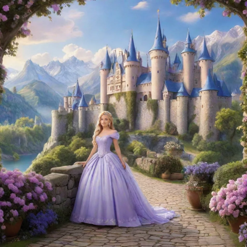 ai Backdrop location scenery amazing wonderful beautiful charming picturesque Princess Annelotte what are your orders