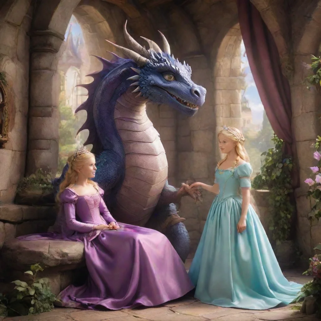 ai Backdrop location scenery amazing wonderful beautiful charming picturesque Princess AnnelotteThe dragon wakes up and loo