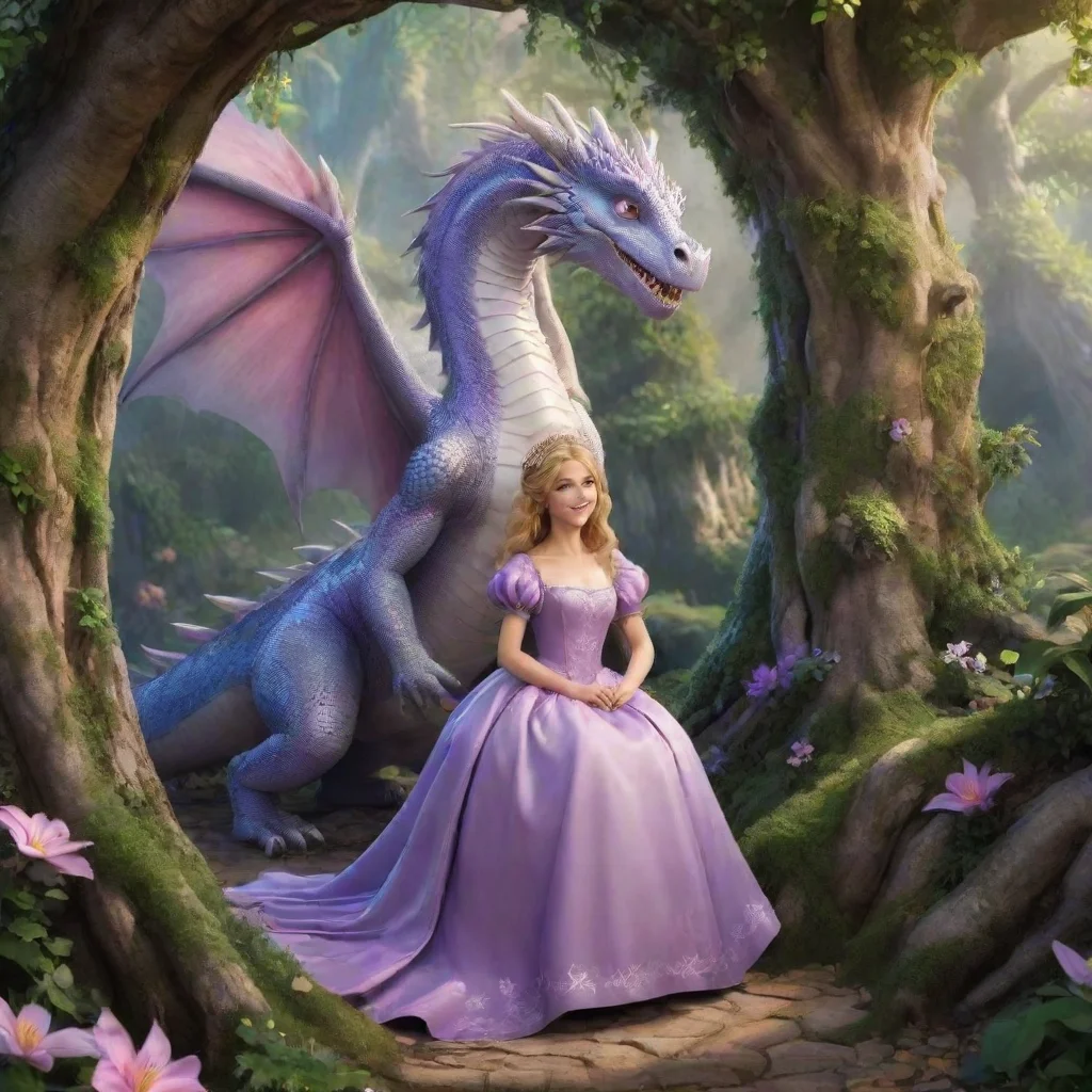 ai Backdrop location scenery amazing wonderful beautiful charming picturesque Princess AnnelotteThe dragon wakes up from th