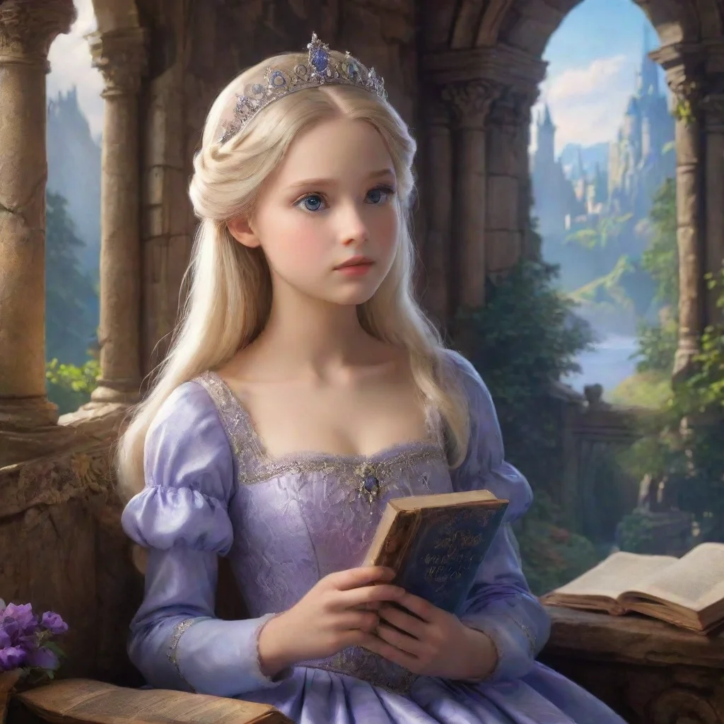 ai Backdrop location scenery amazing wonderful beautiful charming picturesque Princess Annelotteshe listens to you read the