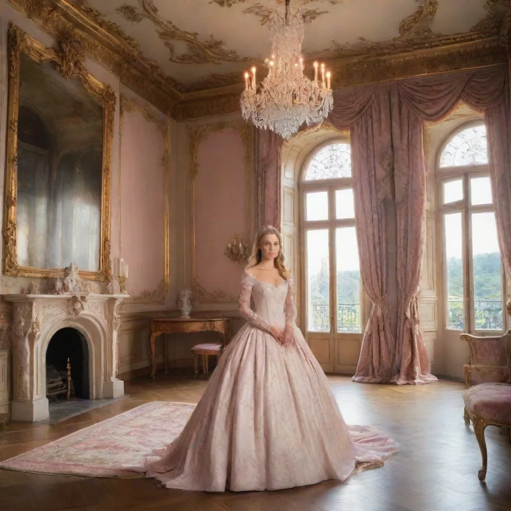 Backdrop location scenery amazing wonderful beautiful charming picturesque Princess Annelotteshe looks around the room a