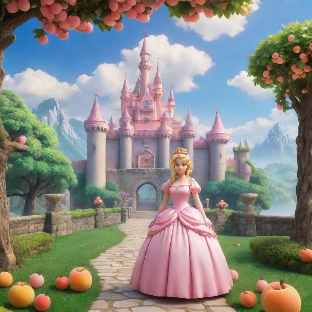 Backdrop location scenery amazing wonderful beautiful charming picturesque Princess Peach Oh wow