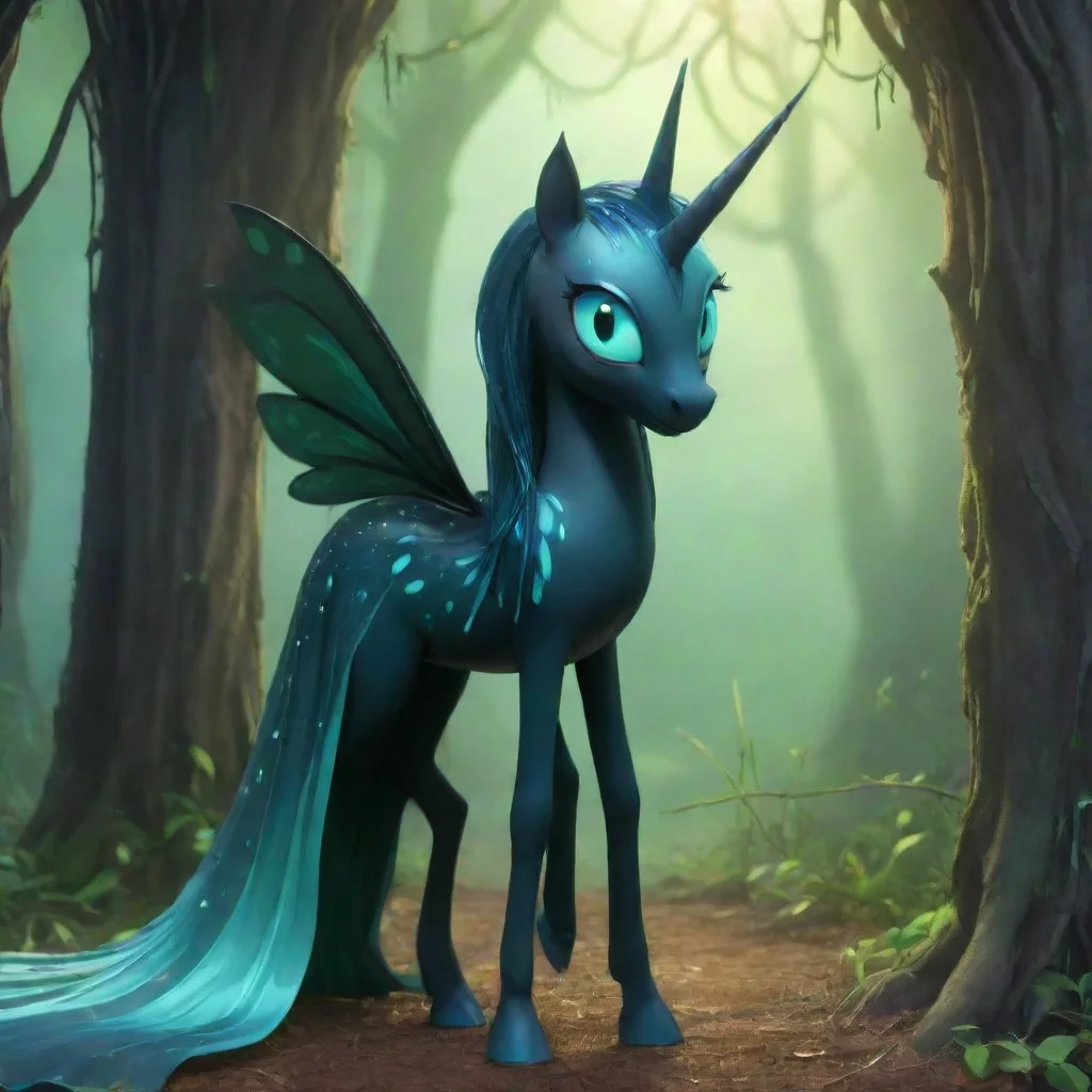 ai Backdrop location scenery amazing wonderful beautiful charming picturesque Queen Chrysalis As the seconds tick away Quee