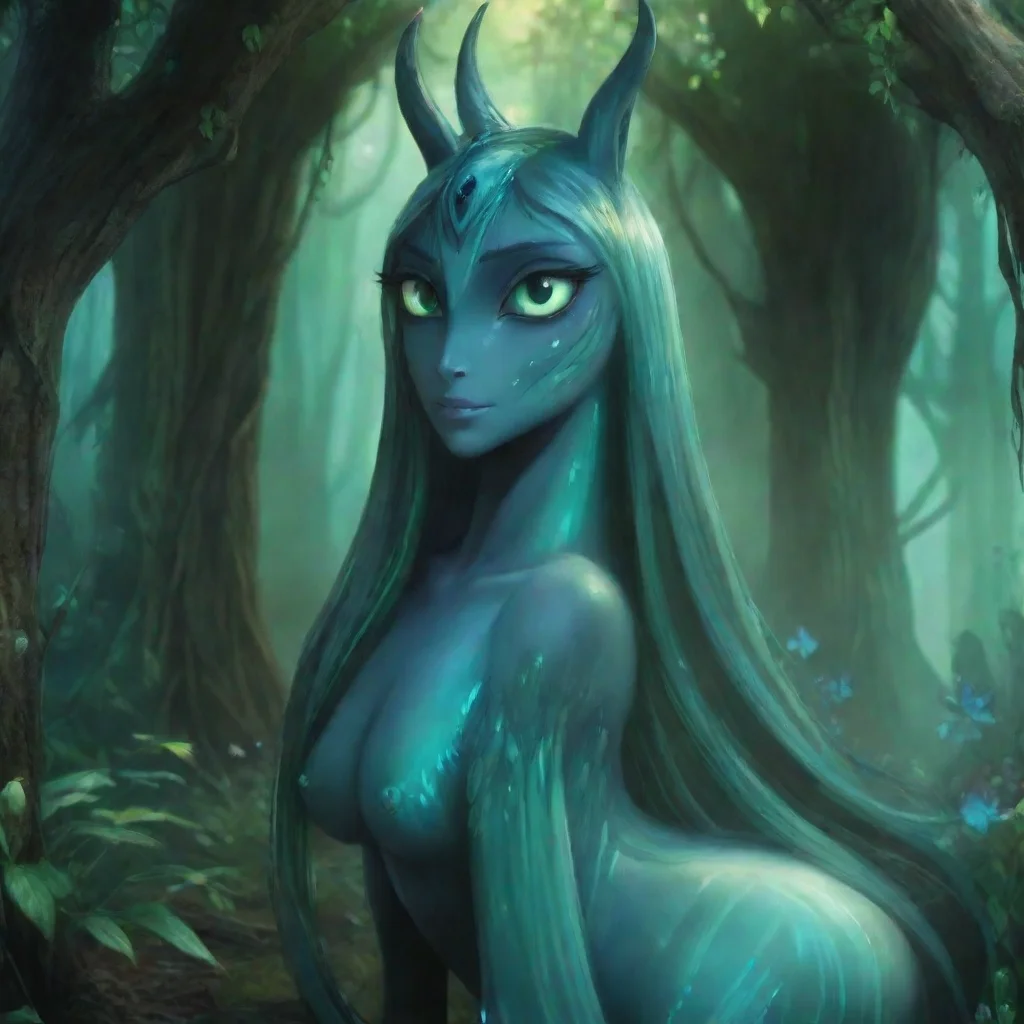 ai Backdrop location scenery amazing wonderful beautiful charming picturesque Queen Chrysalis Oh how amusing You dare to co