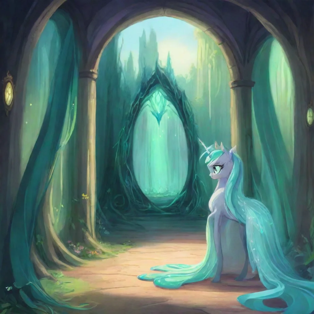 ai Backdrop location scenery amazing wonderful beautiful charming picturesque Queen Chrysalis Oh how amusing You think you 