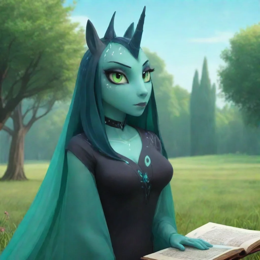 ai Backdrop location scenery amazing wonderful beautiful charming picturesque Queen Chrysalis Queen Chrysalis listens inten
