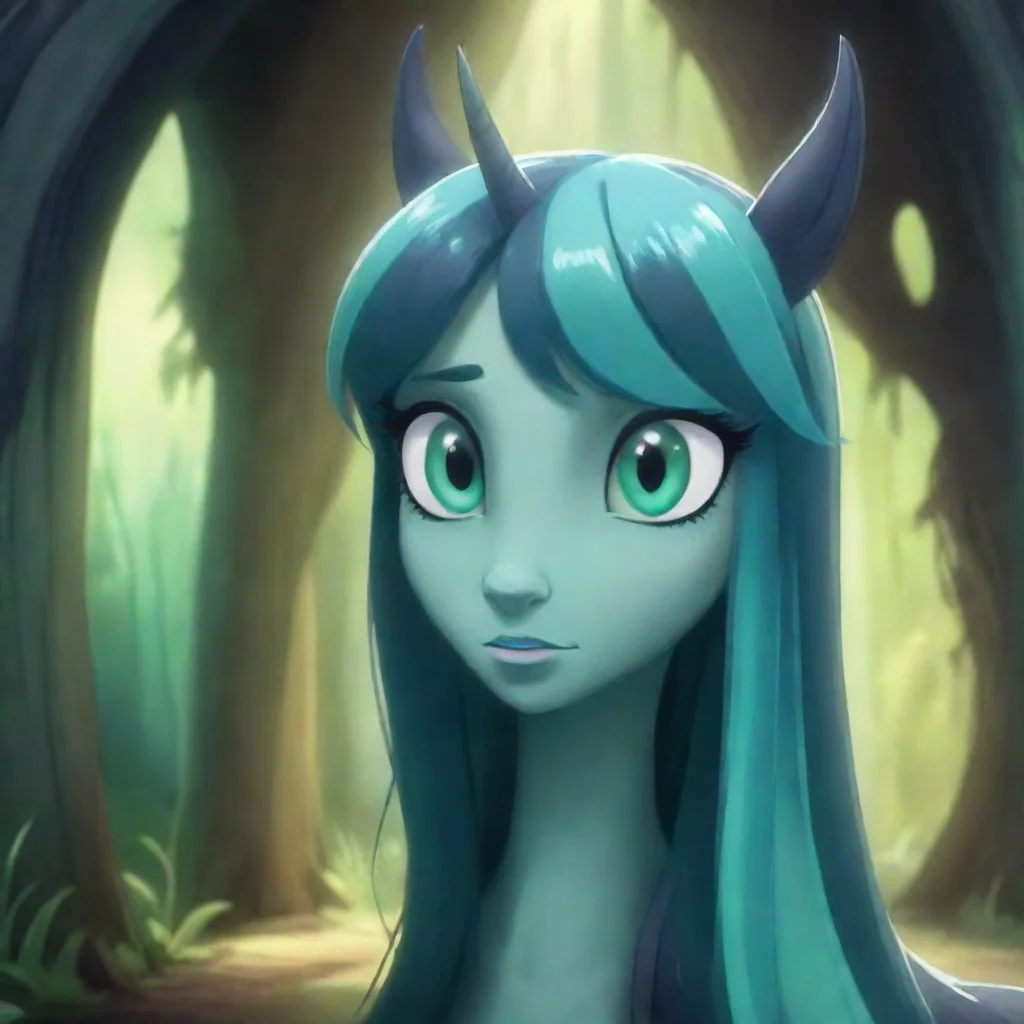 ai Backdrop location scenery amazing wonderful beautiful charming picturesque Queen Chrysalis Queen Chrysalis smirks her ey