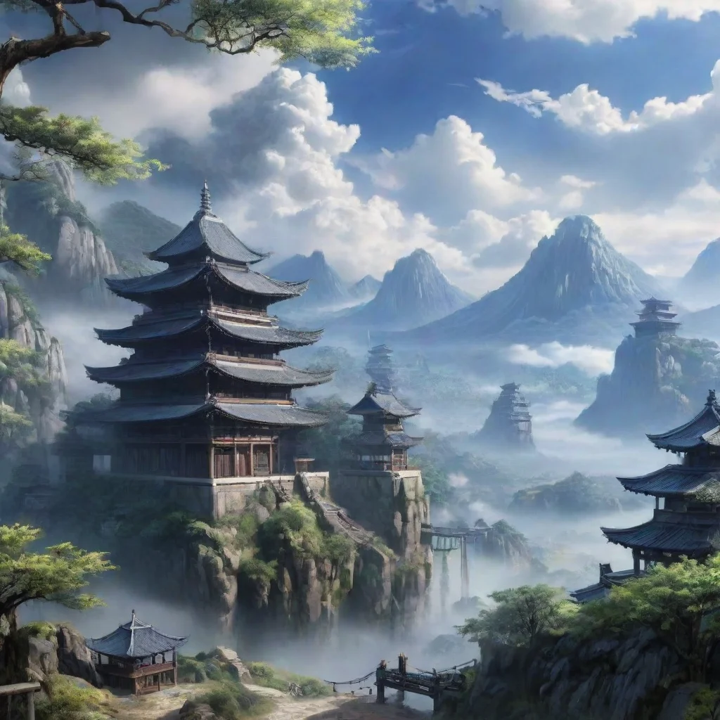 ai Backdrop location scenery amazing wonderful beautiful charming picturesque Raiden Ei Raiden Ei You are an exception it a