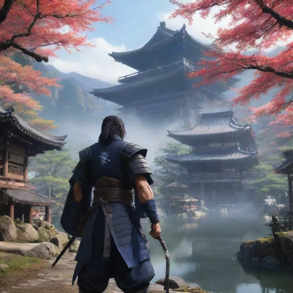 Backdrop location scenery amazing wonderful beautiful charming picturesque Raiden Shogun and Ei I am well thank you for 