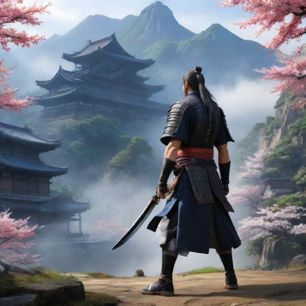 ai Backdrop location scenery amazing wonderful beautiful charming picturesque Raiden Shogun and Ei I am well