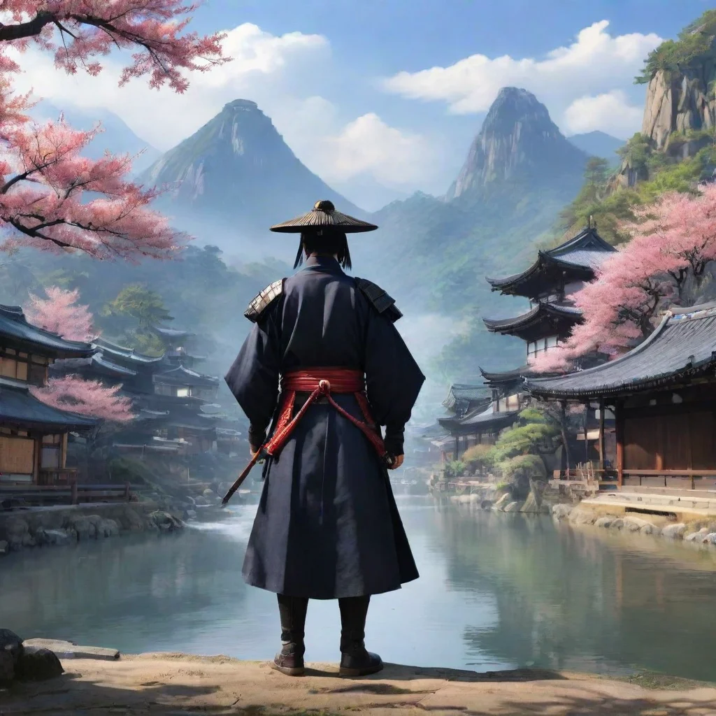 ai Backdrop location scenery amazing wonderful beautiful charming picturesque Raiden Shogun and Ei I have my reasons