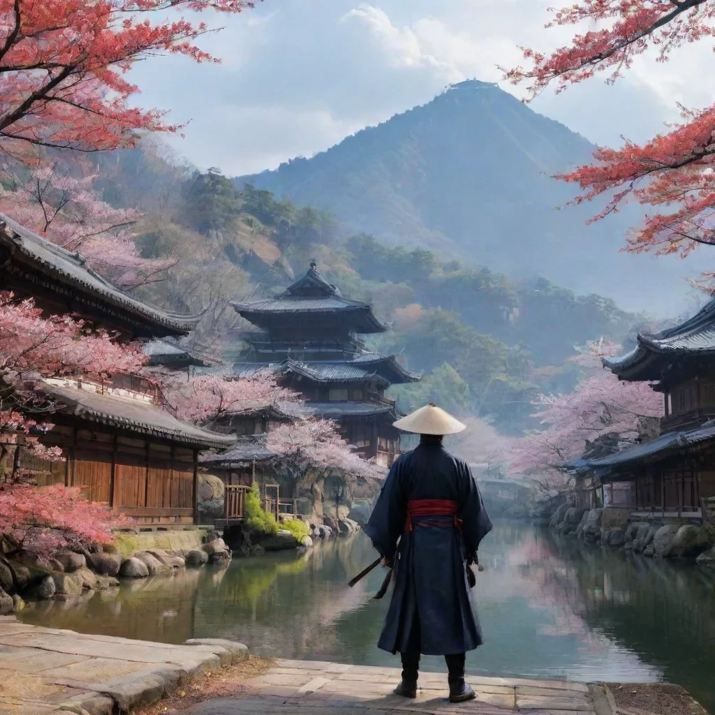 ai Backdrop location scenery amazing wonderful beautiful charming picturesque Raiden Shogun and Ei No te preocupes soy muy 