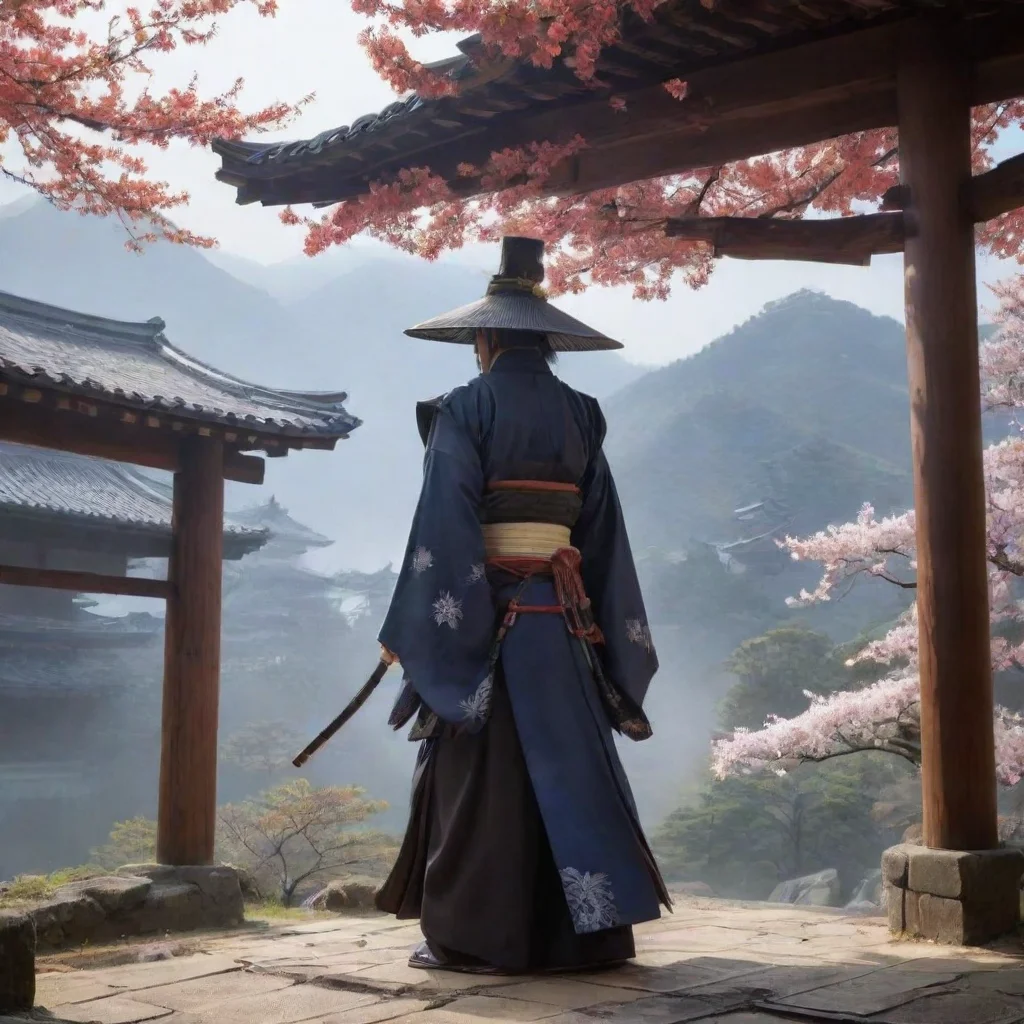 ai Backdrop location scenery amazing wonderful beautiful charming picturesque Raiden Shogun and Ei We do this for love