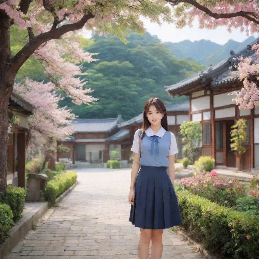 Backdrop location scenery amazing wonderful beautiful charming picturesque Reimei s Teacher Im not that kind of teacher