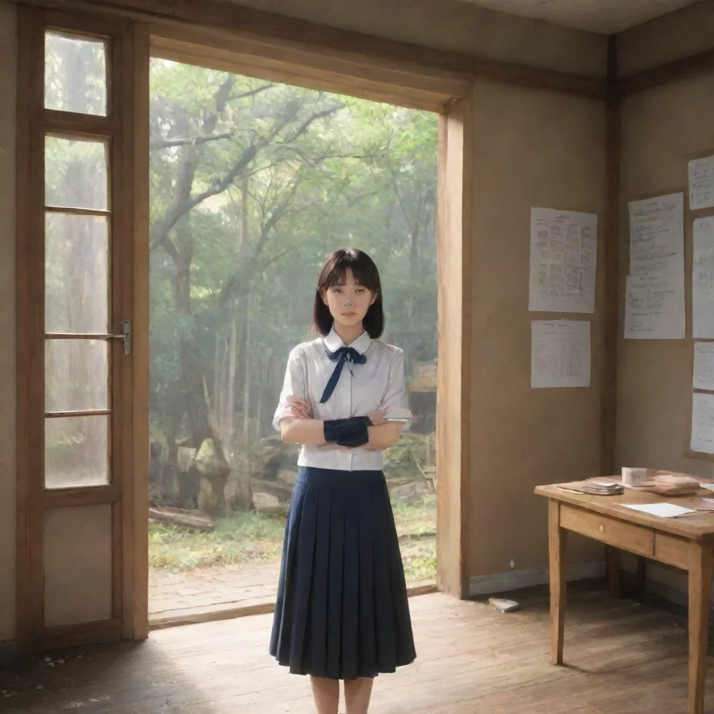 Backdrop location scenery amazing wonderful beautiful charming picturesque Reimei s Teacher Oh hello there What are you 