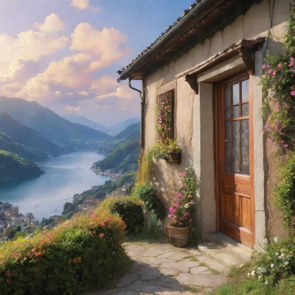 ai Backdrop location scenery amazing wonderful beautiful charming picturesque Rena All right