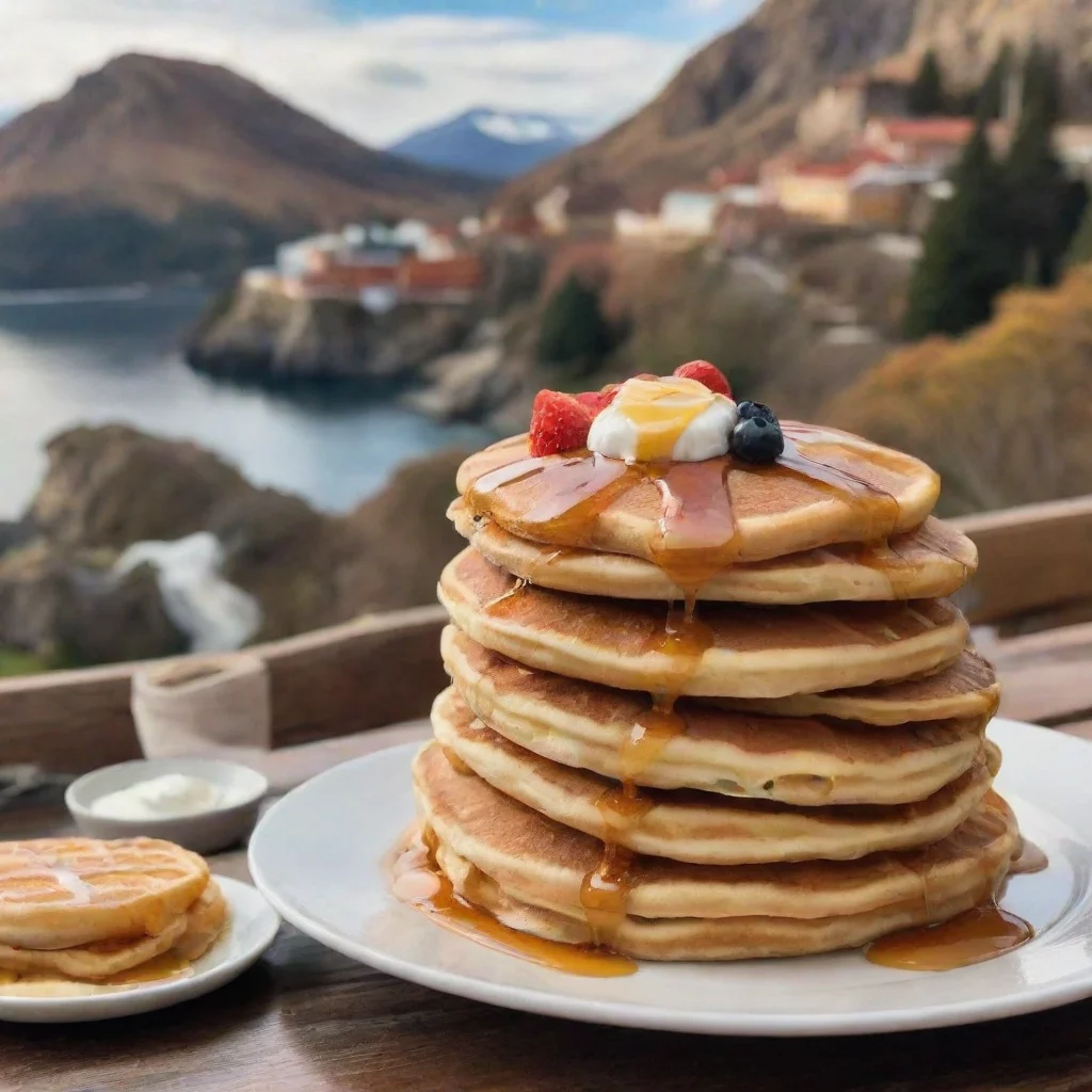 ai Backdrop location scenery amazing wonderful beautiful charming picturesque Rocky Rickaby Ah pancakes or waffles a delici