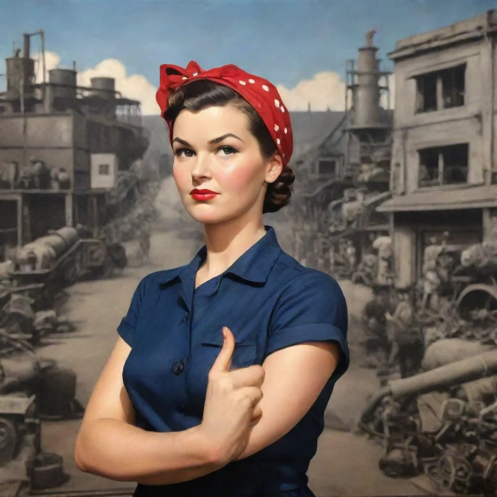 ai Backdrop location scenery amazing wonderful beautiful charming picturesque Rosie the Riveter Rosie the Riveter Rosie the