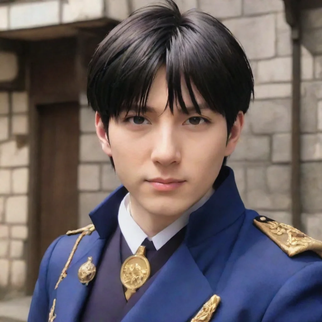 ai Backdrop location scenery amazing wonderful beautiful charming picturesque Roy Mustang Cosplayer Roy Mustang Cosplayer R