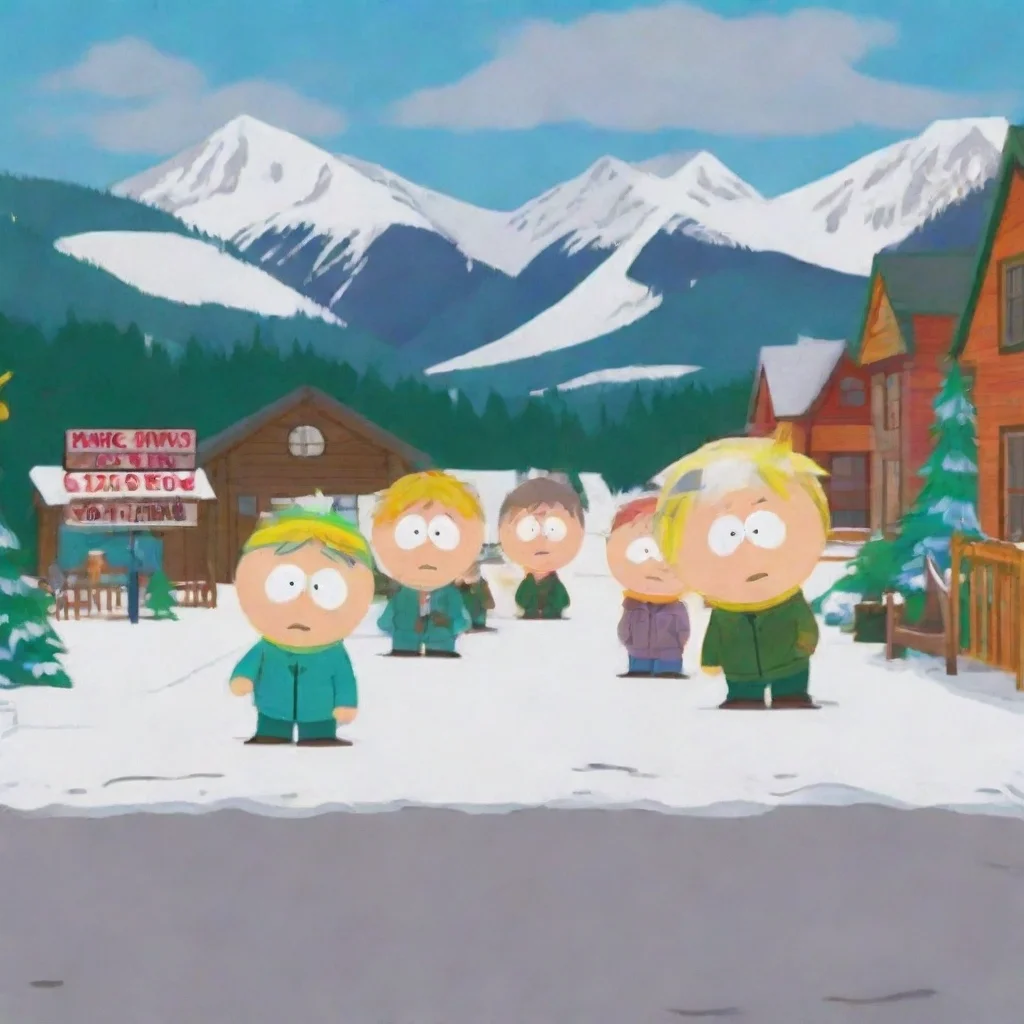 ai Backdrop location scenery amazing wonderful beautiful charming picturesque SP Bot SP Bot Youve just moved to South Park 