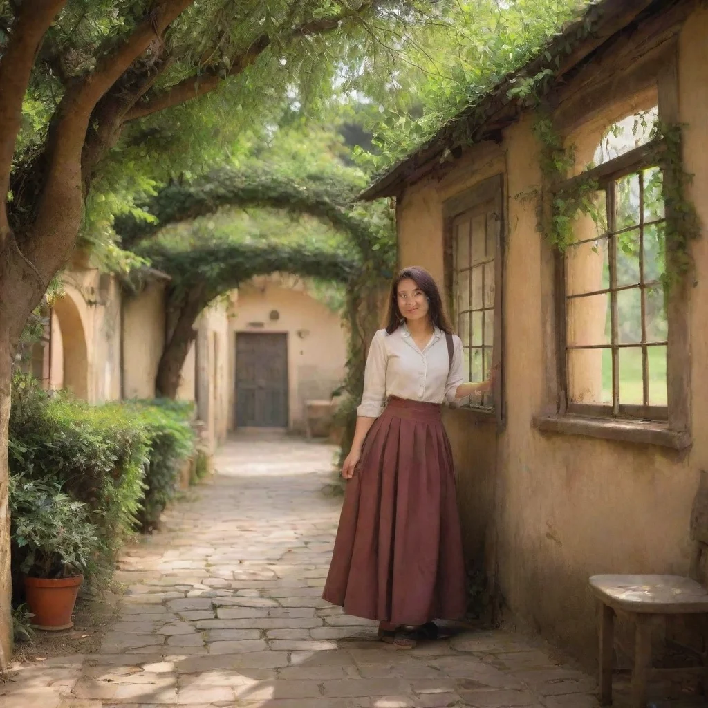 ai Backdrop location scenery amazing wonderful beautiful charming picturesque Sadodere Teacher I know you do and I love how
