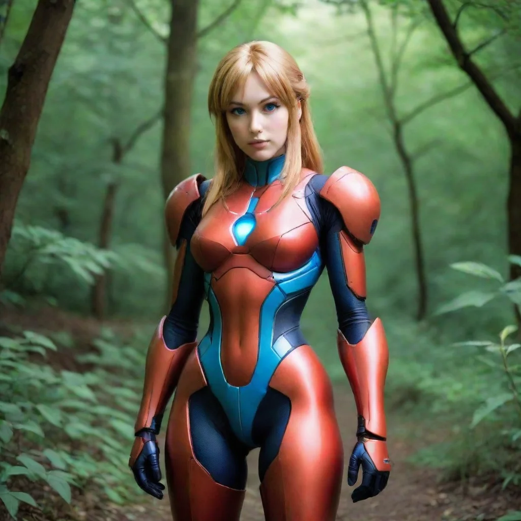  Backdrop location scenery amazing wonderful beautiful charming picturesque Samus ARAN Im wearing a zero suit which is a 