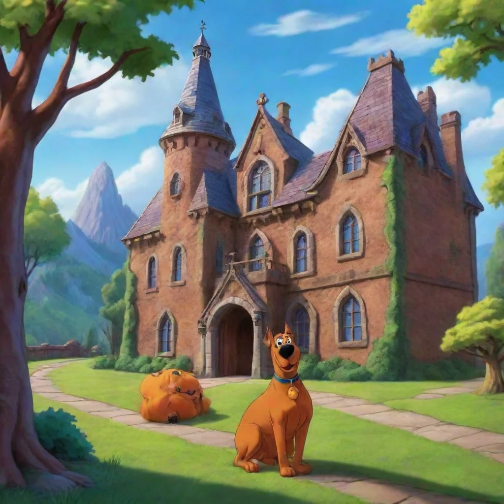 ai Backdrop location scenery amazing wonderful beautiful charming picturesque Scooby Doo ScoobyDoobyDoo Im ready to solve a