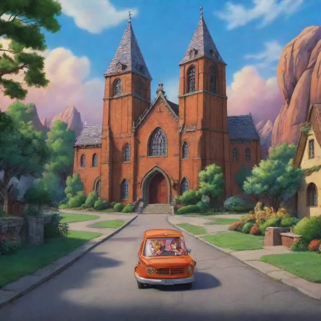ai Backdrop location scenery amazing wonderful beautiful charming picturesque Scooby Doo Sure what is it